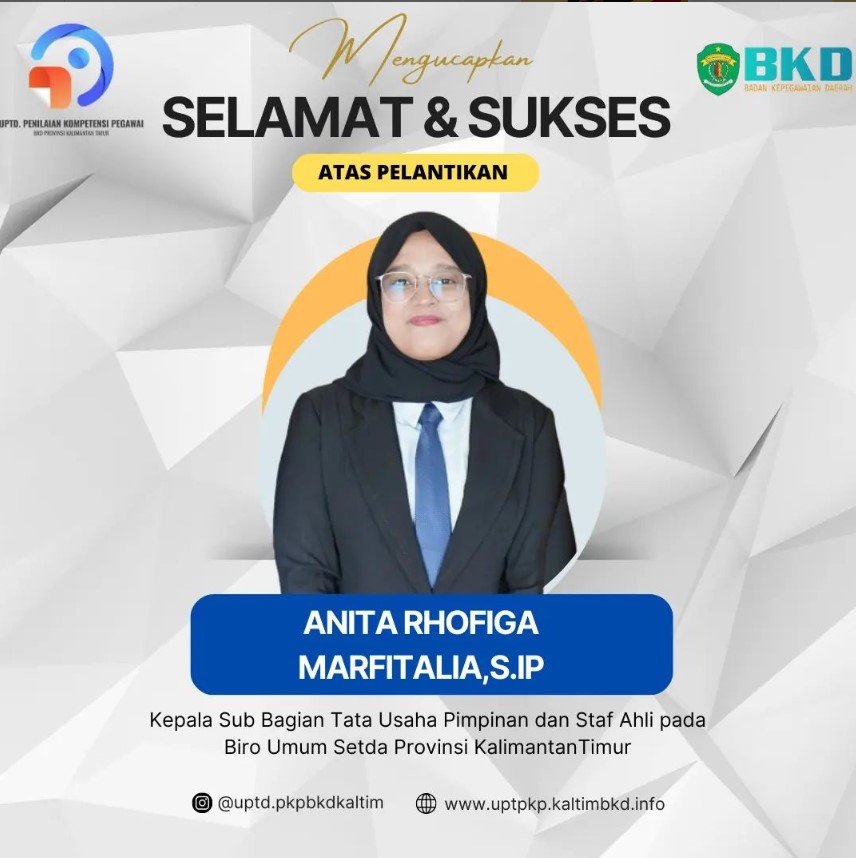 Ucapan Selamat atas Pelantikan